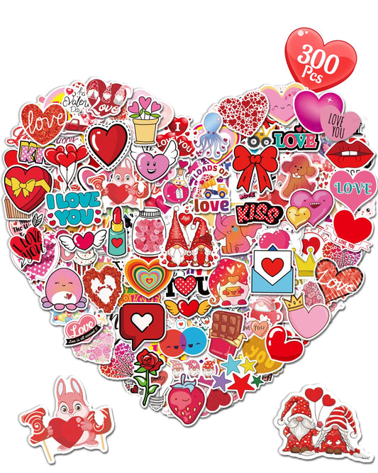 Valentines Day Stickers Party Favors