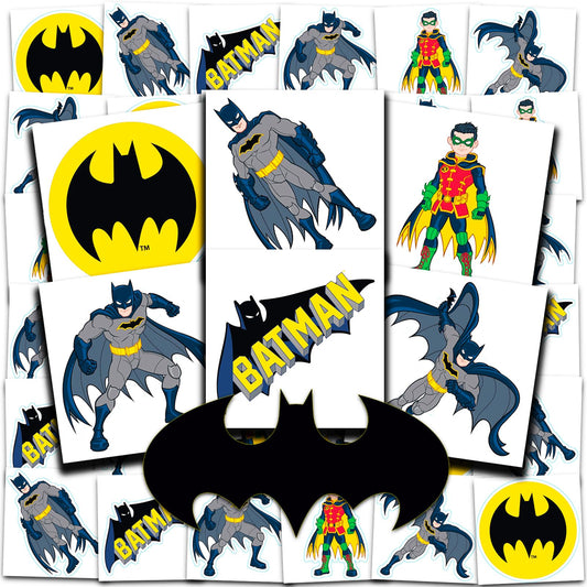 Dark Knight Temporary Tattoos Party Favours – 72 Pack