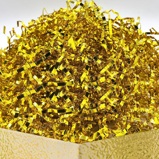 Gold Crinkle Shredded Paper