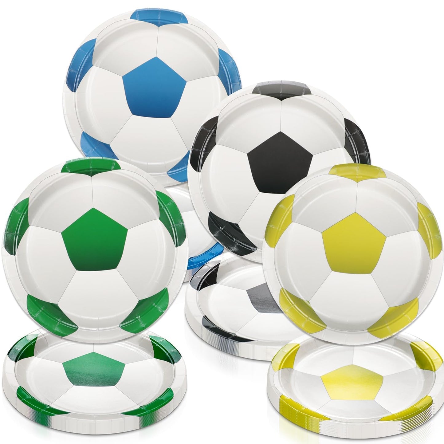 Soccer Themed Dinner Plates