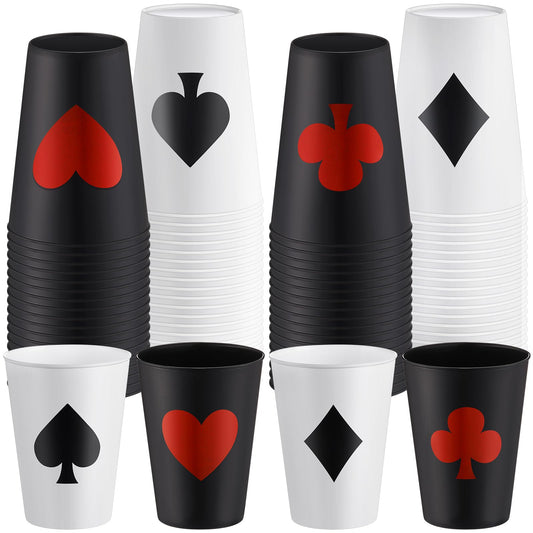 Casino Classic Plastic Party Cups
