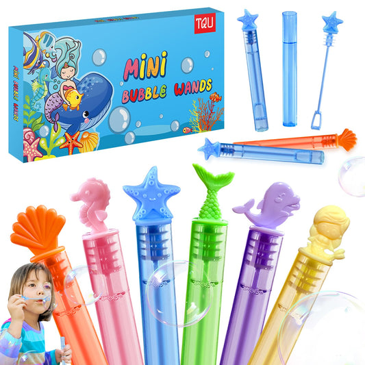 Marine Animals Bubble Wand Toys Party Favours – 18 Pack