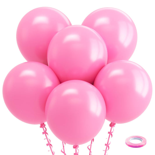 Pink Large Latex Balloons Party Decorations - 30 ct