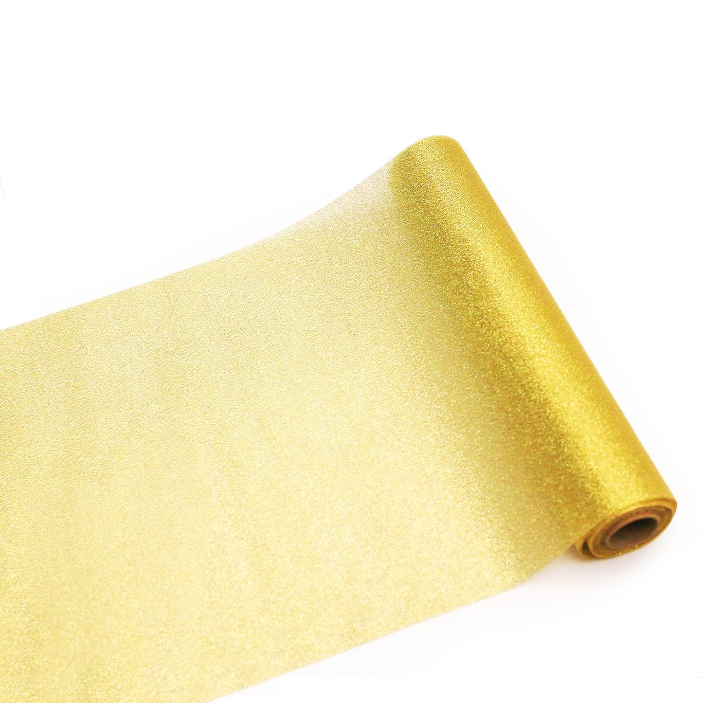Noctiflorous Gold Table Runner 11x108 inches Centerpiece Decor for Table Gold Table Decorations for Party Celebration Wedding Birthday Christmas(Gold Sand 108" 1 pc)