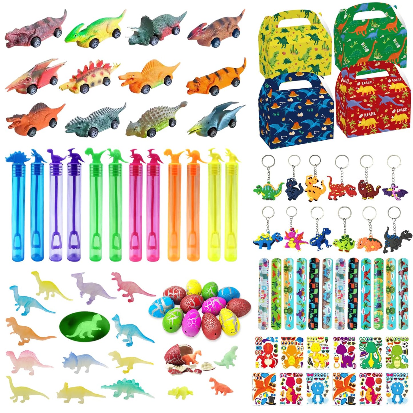 Dinosaur Party Favor Toys Set - 96 ct