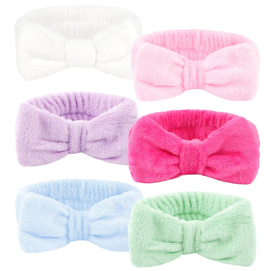 Makeup Spa Headbands for Women & Girls – 6 Pack