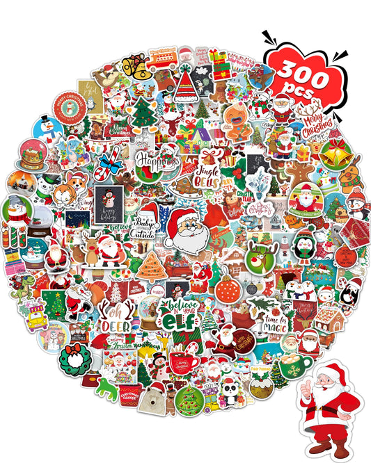 Christmas Sticker Pack Holiday Vinyl Stickers