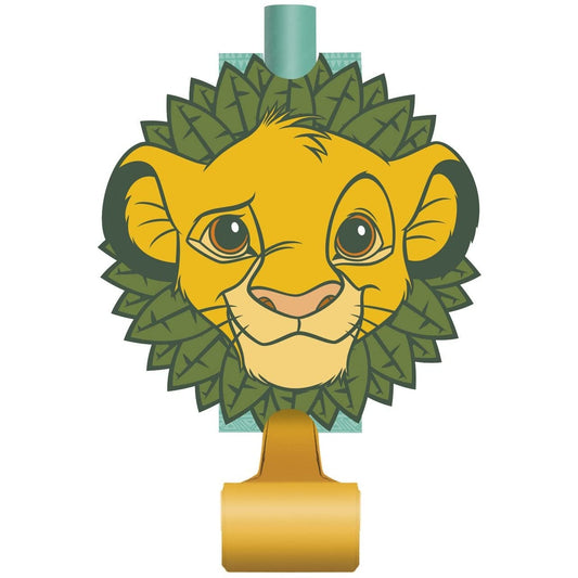 Disney Lion King Party Blowout Noise Makers