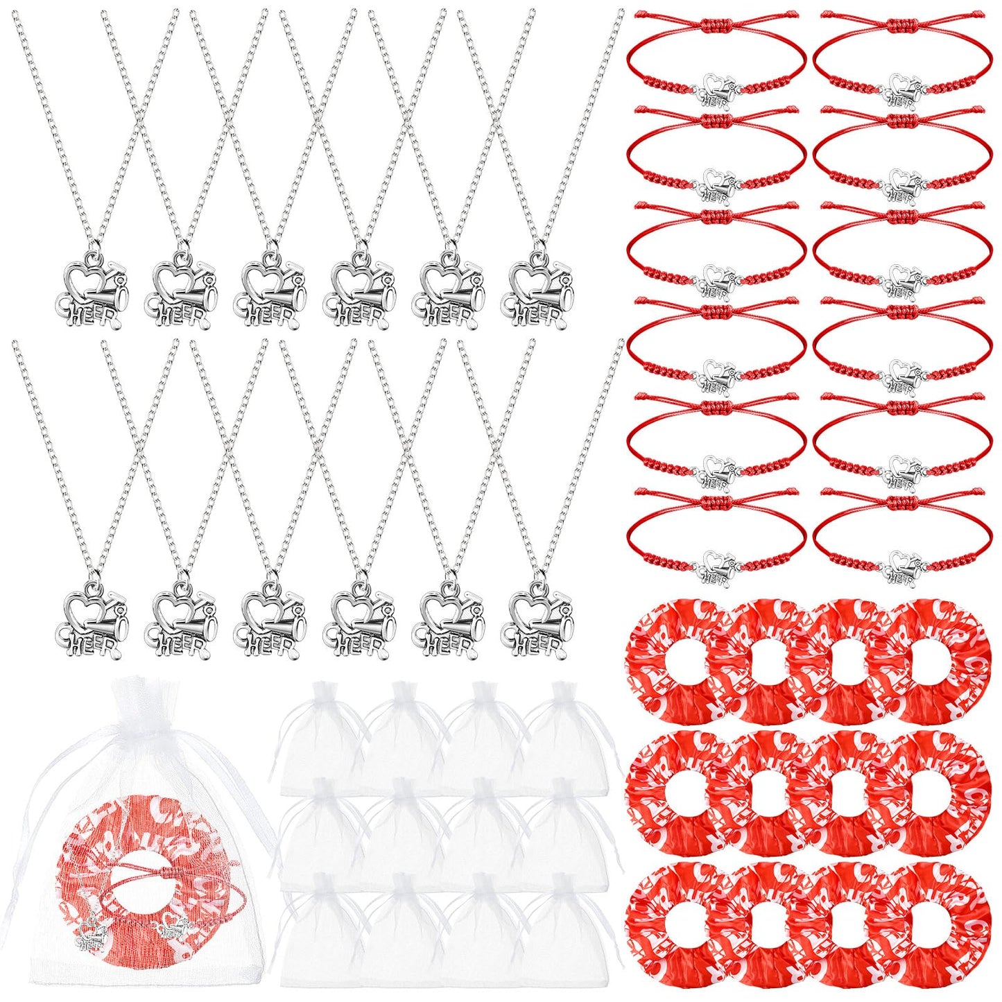 Cheerleader Gift Set – 12 Piece, Red