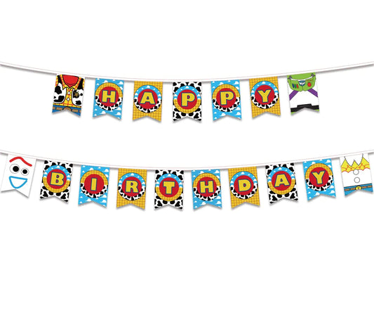 Toy Story Sky Backdrop Banner