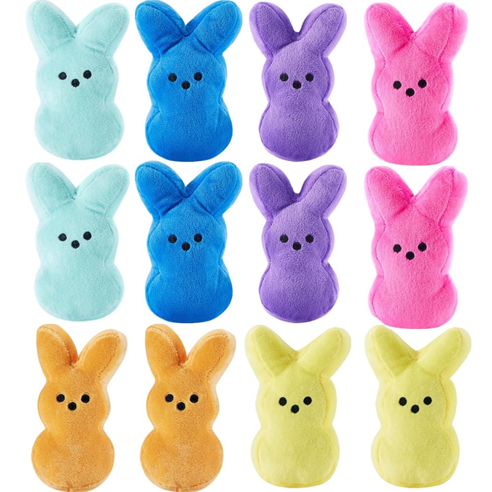 Bunny Plush Toys Basket Decorations