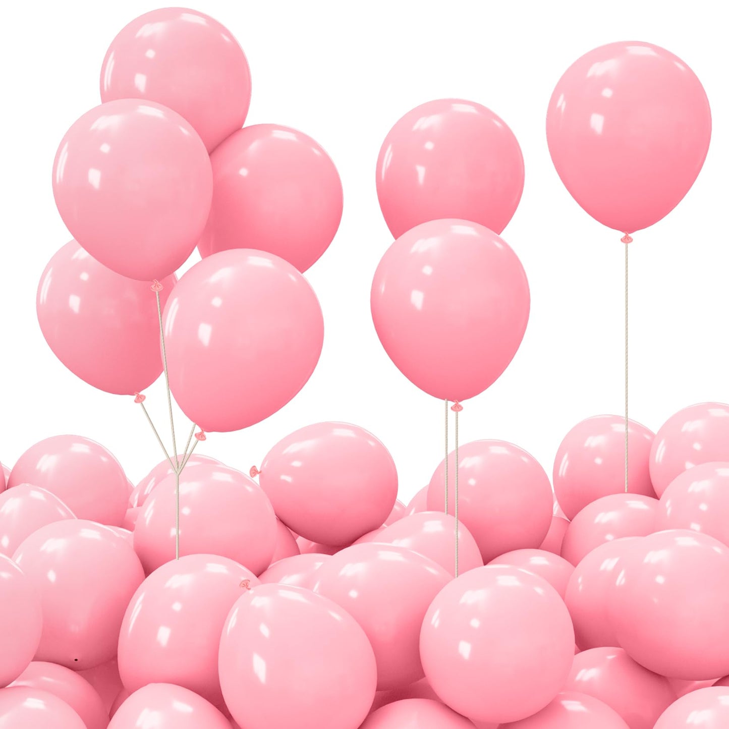 Pink Mini Latex Balloons 5 Inch - 60 ct
