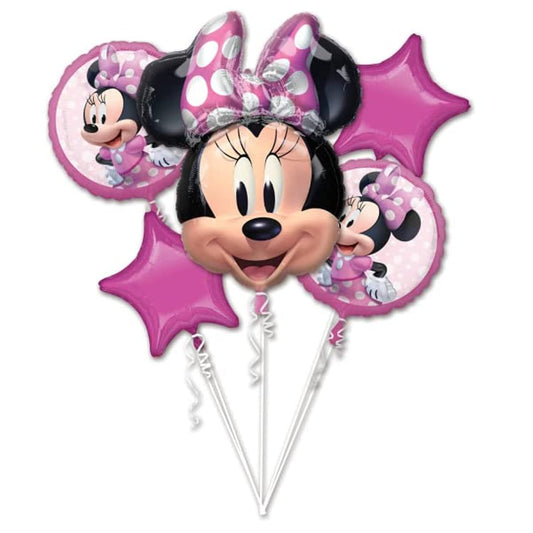Bow Character Birthday Balloon Bouquet