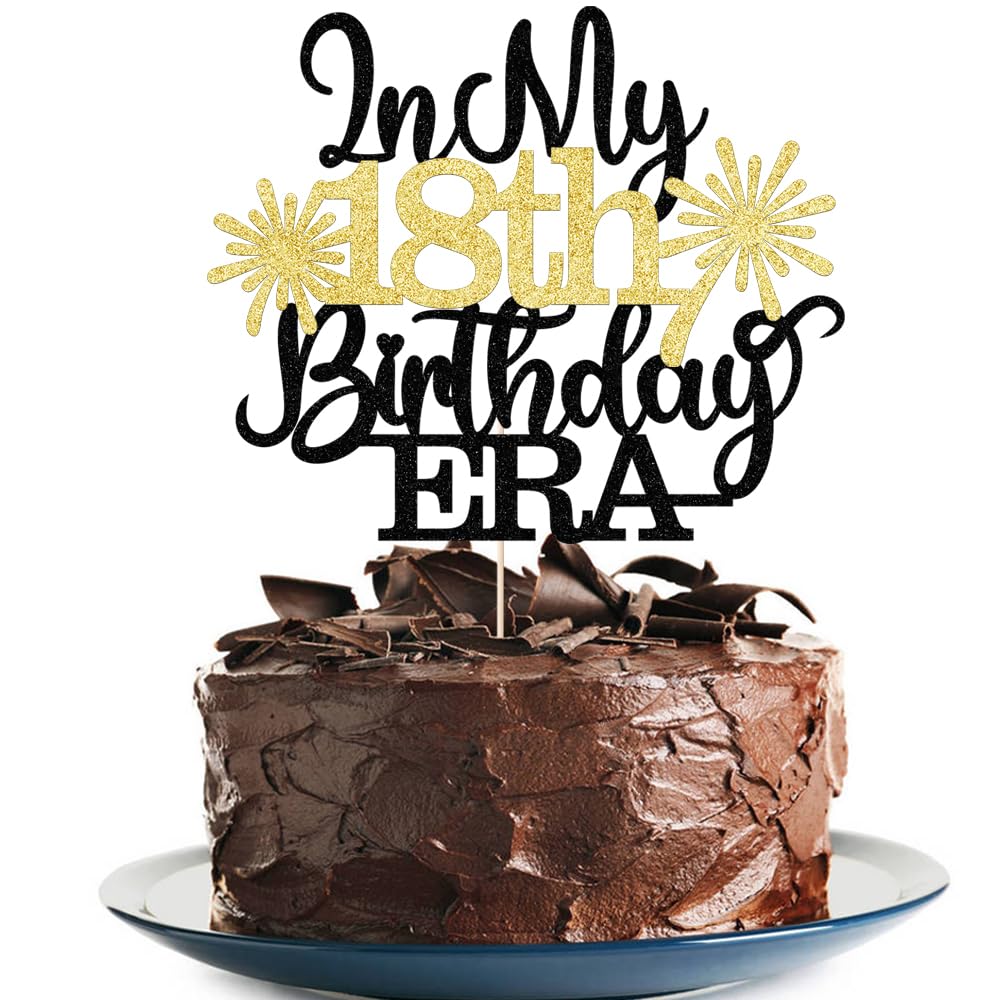 "In My Birthday Era" Cake Topper Decoration
