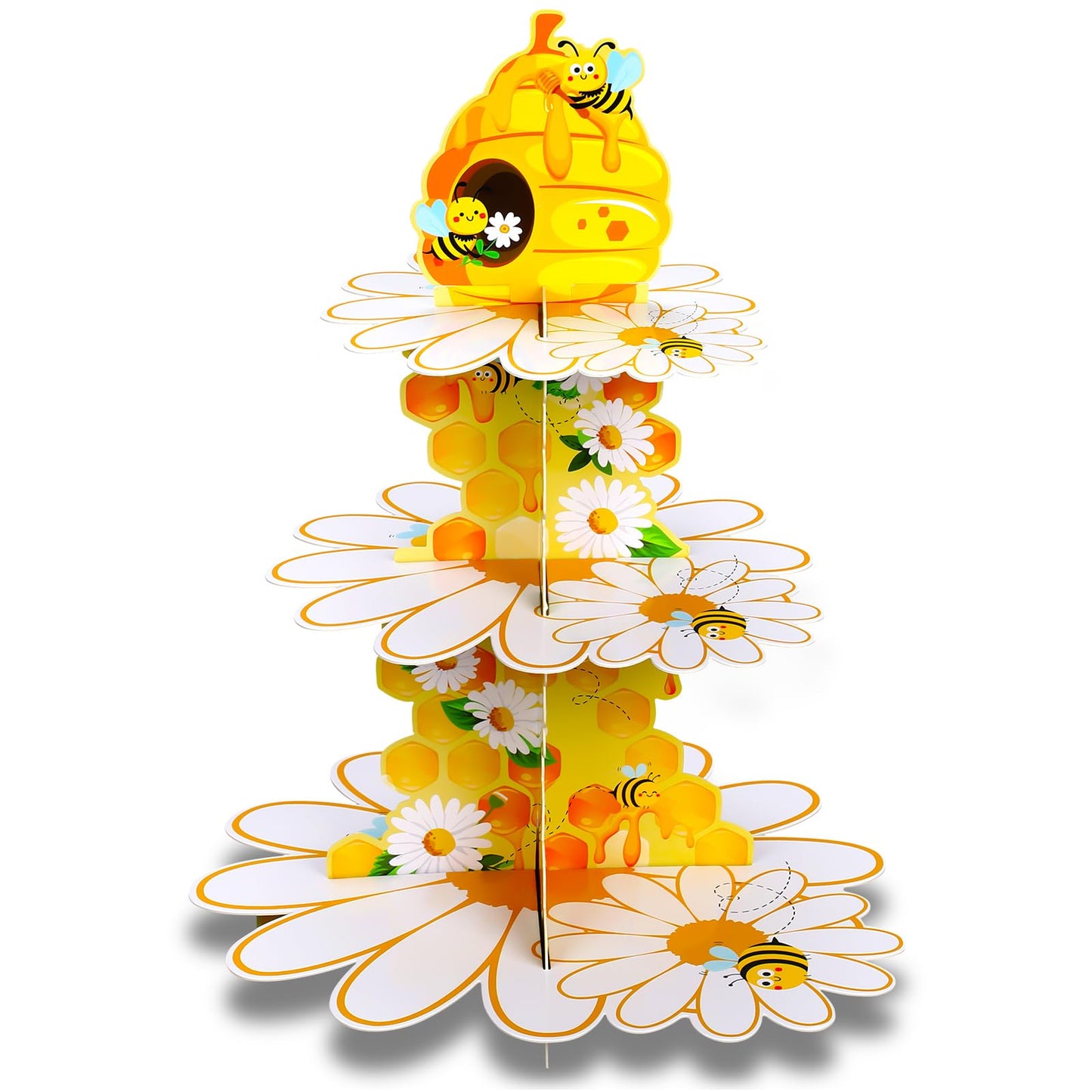 Bee Themed 3-Tier Cupcake Stand
