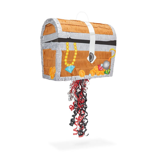 Pirate Treasure Chest Pull-String Piñata