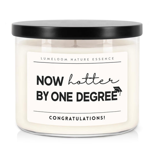 Lavender Scented Soy Wax Graduation Candle Gift