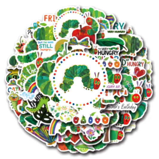 Very Hungry Caterpillar Stickers - 55 ct