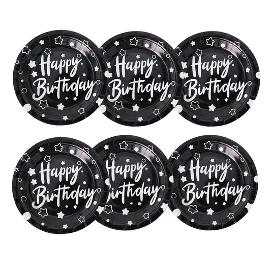 Happy Birthday Paper Plates 7 Inch - 120 ct