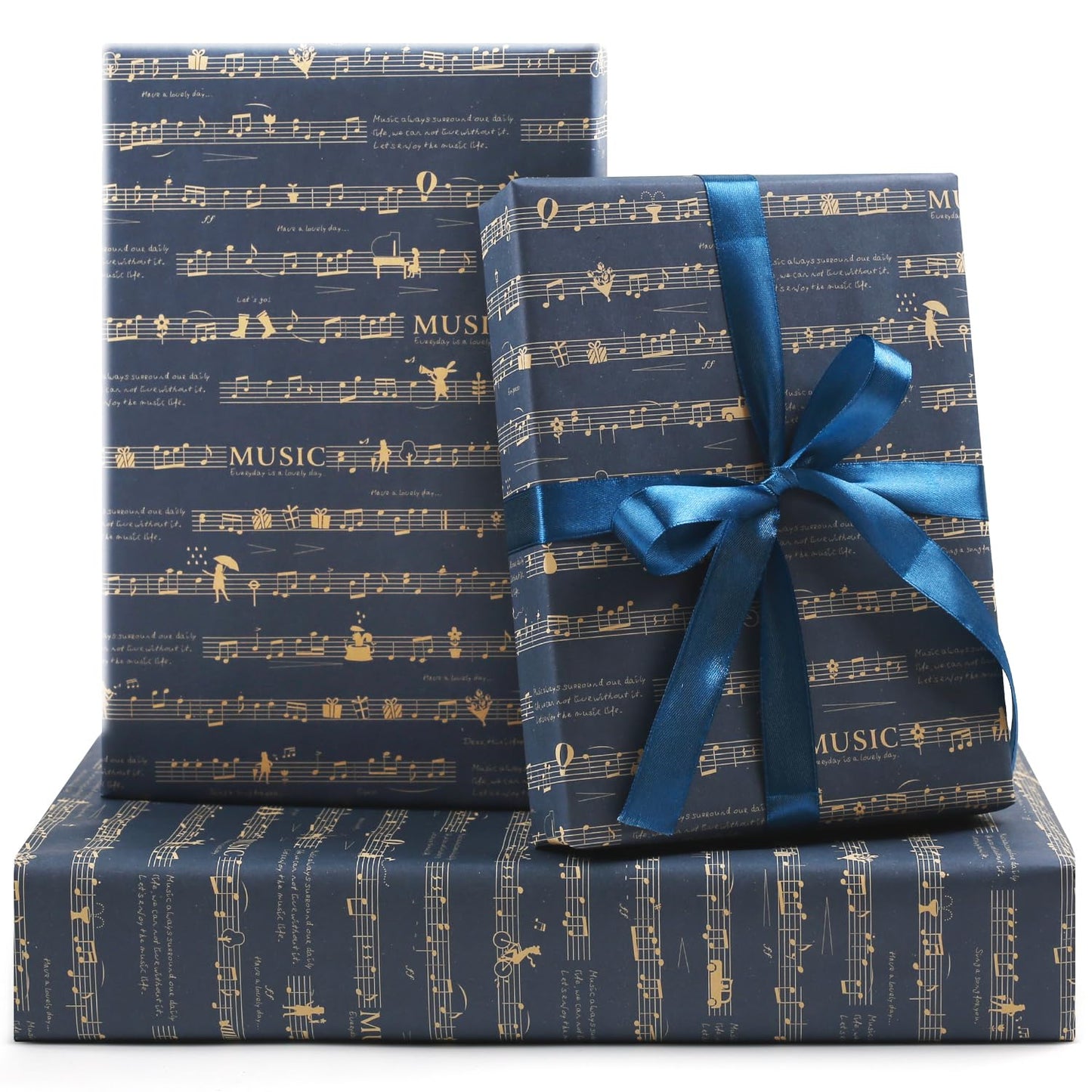 Music Themed Wrapping Paper