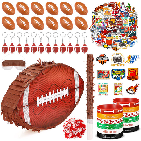 Football Party Favours Complete Set – 90 Piece with Piñata