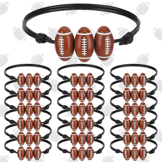 Football Sport Charm Bracelets Party Favours – 20 Pack