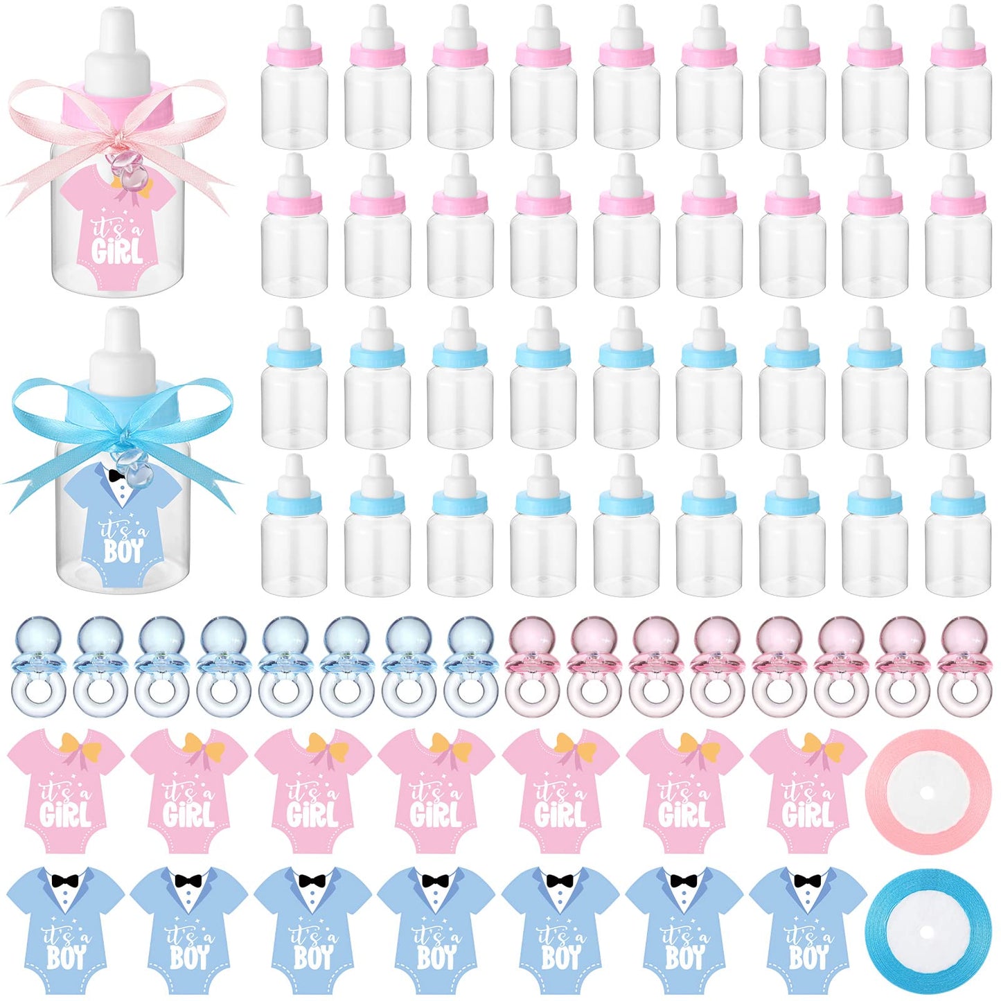 Gender Reveal Baby Shower Favours – 162 Piece