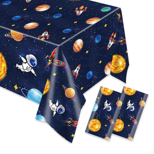 Outer Space Plastic Tablecloth - 2 ct