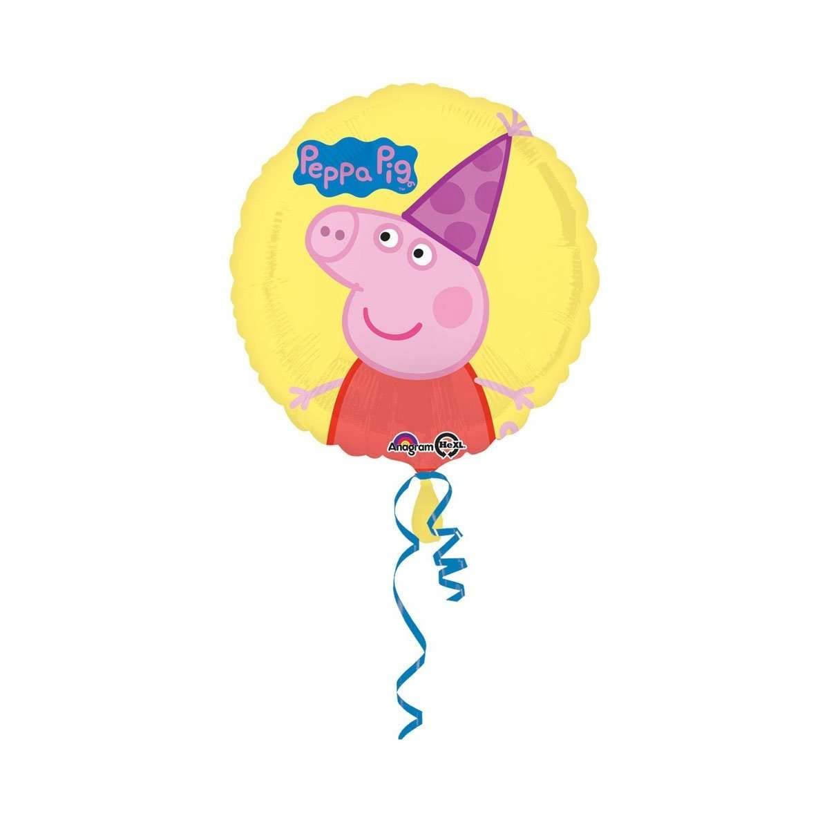Pink Piggy Character 18" Foil Birthday Balloon