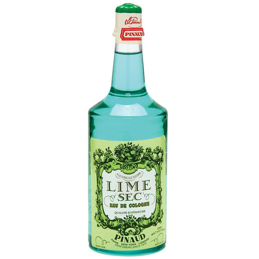 Clubman Pinaud Lime Sec Eau De Cologne Invigorating Citrus Aromatic Fragrance for Men 12.5 Fl Oz