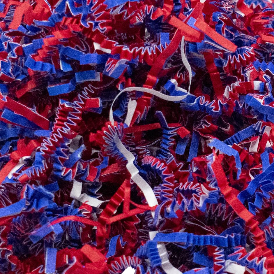Patriotic Shredded Paper - 2 lb
