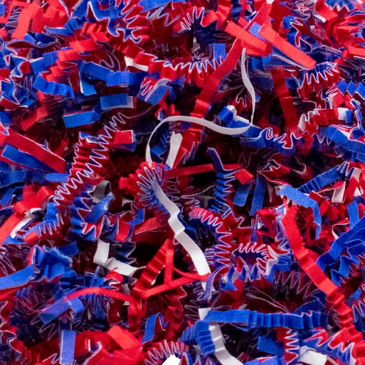 Patriotic Shredded Paper - 2 lb