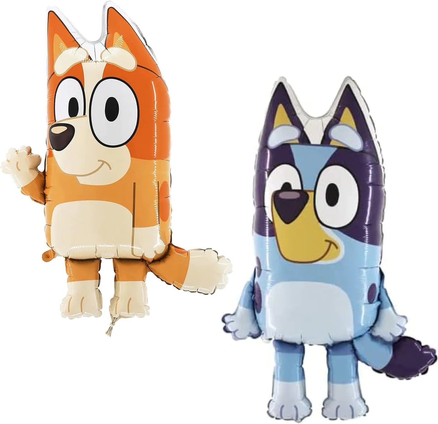 Blue Puppy Character Jumbo Foil Balloons - 2 ct