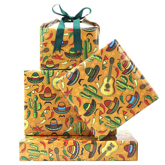 Mexican Fiesta Festive Wrapping Paper