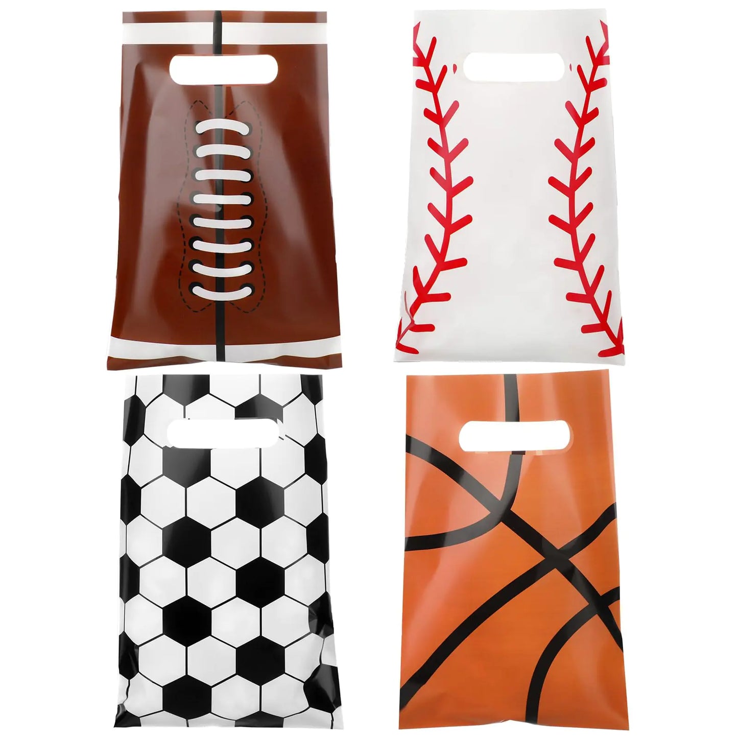 All-Star Colorful Sports Favor Bags