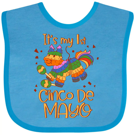 1st Cinco De Mayo Festive Baby Bib