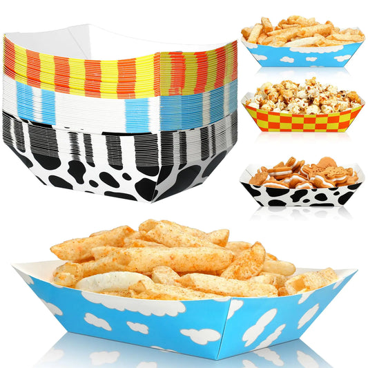 Toy Story Cartoon Paper Food Trays